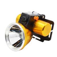 Mini Waterproof Rechargeable LED Cordless Mining Safety Helmet Cap Head Lamp