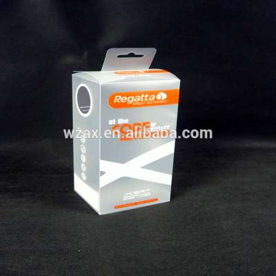 Eco-friendly gift box plastic logo box promotional pp packing box